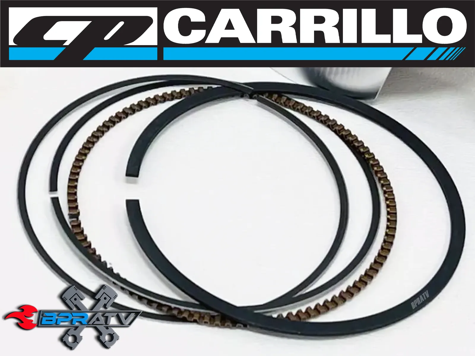 02-16 Honda CRF450R CRF 450R Stock 100mm Big Bore CP Carrillo Piston Rings Only