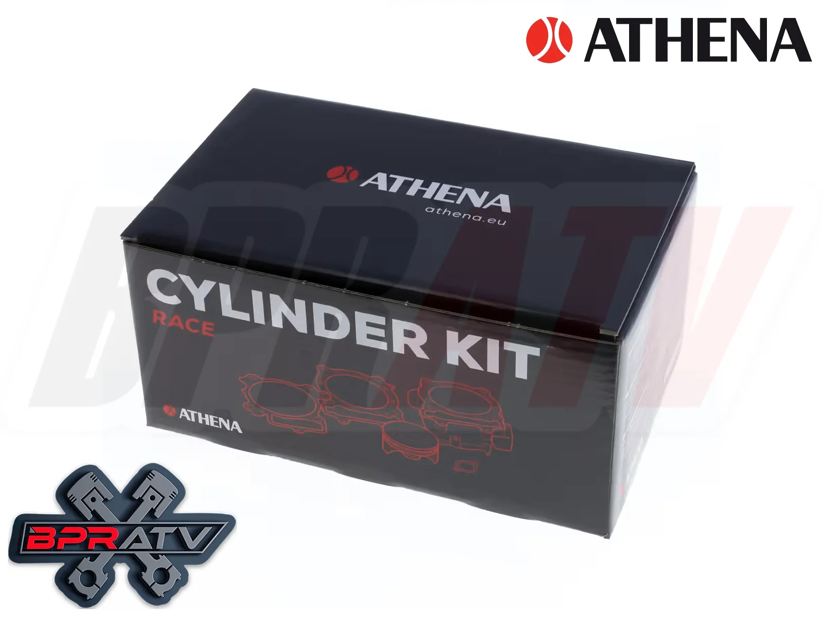 02-24 Kawasaki KX65 KX 65 50mm Athena 80cc Big Bore Cylinder Top End Piston Kit