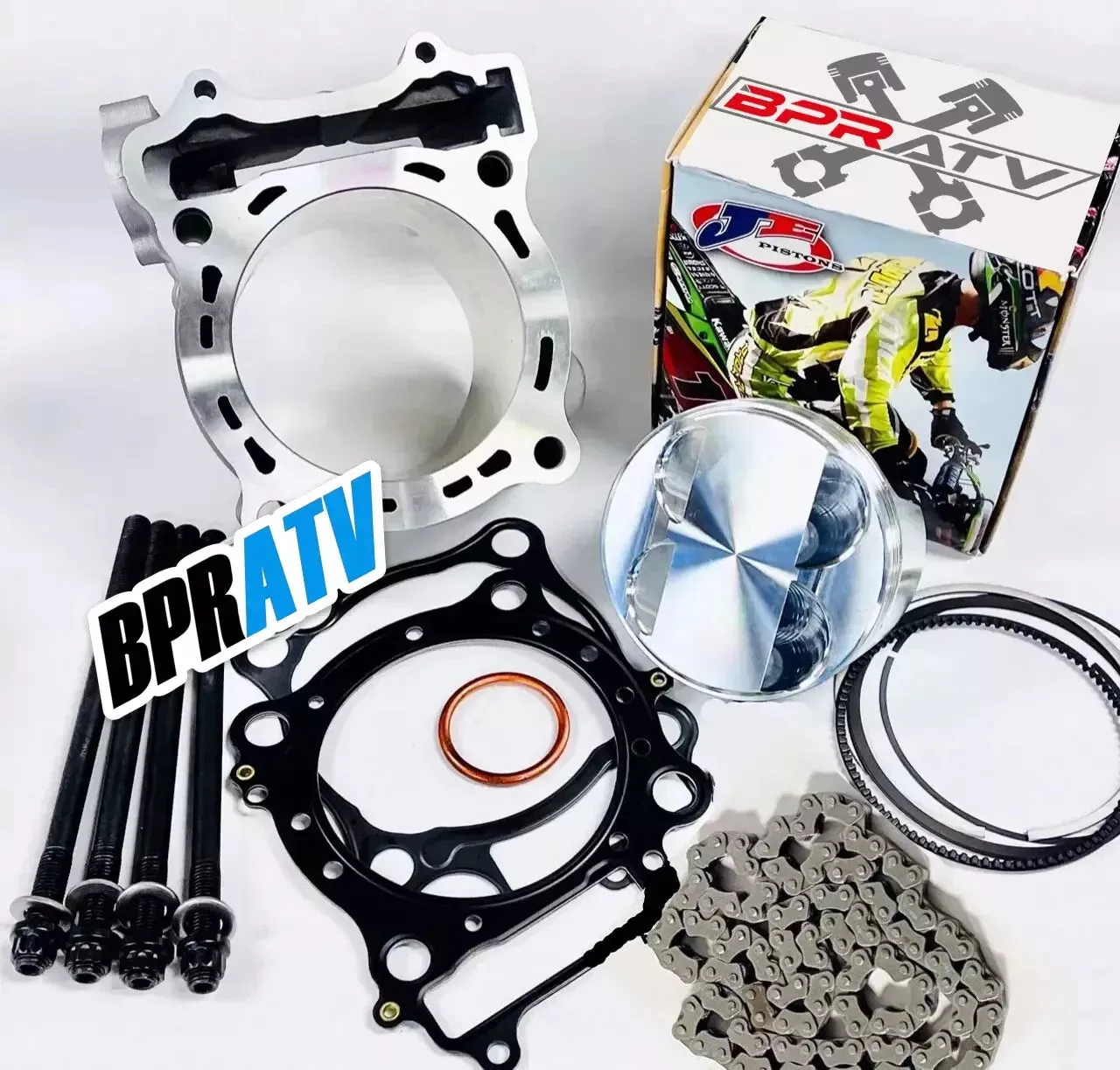 03-06 WR450F WR 450F 98m Big Bore Kit  3 Cylinder 480cc Top End Rebuild Assembly