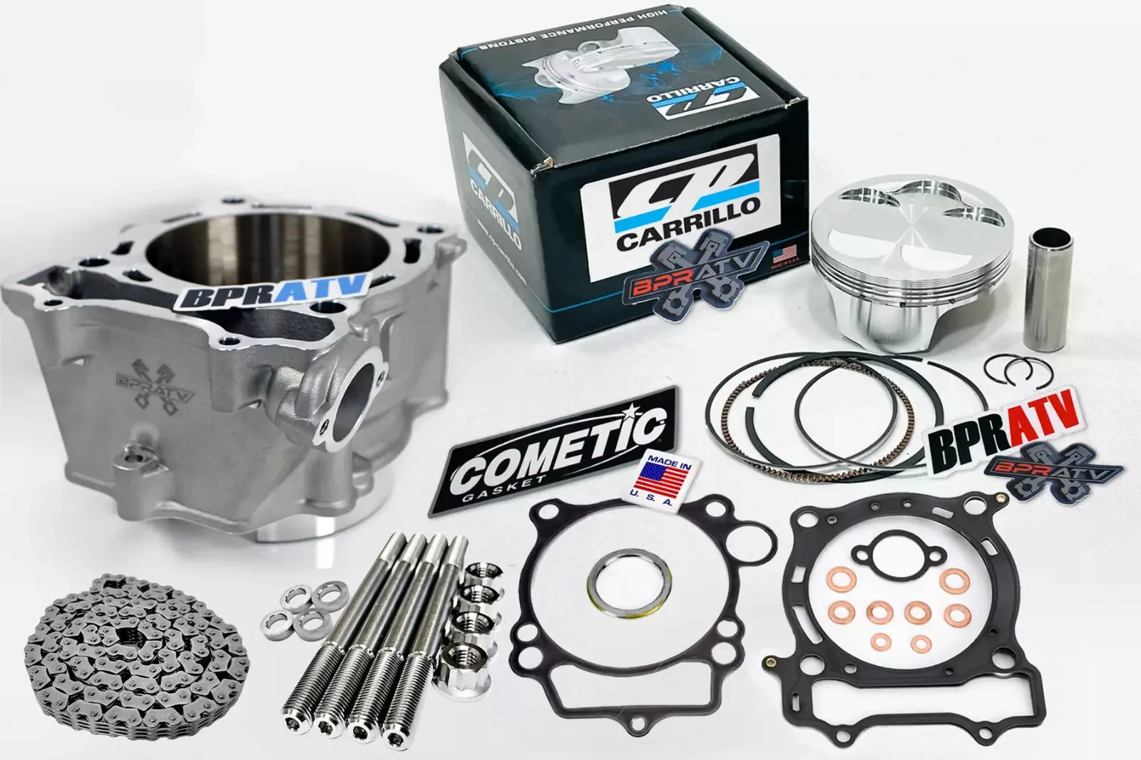 03-06 WR450F WR 450F 98m Big Bore Kit  3 Cylinder 480cc Top End Rebuild Assembly