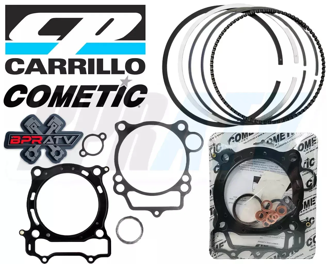 03-06 WR450F WR 450F 98m Big Bore Kit  3 Cylinder 480cc Top End Rebuild Assembly