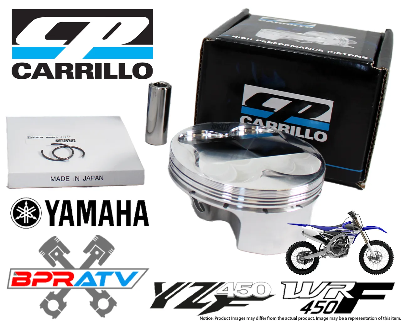 03-06 WR450F WR 450F 98mm Big Bore Kit 98mm Cylinder 480cc Complete Top End Kit