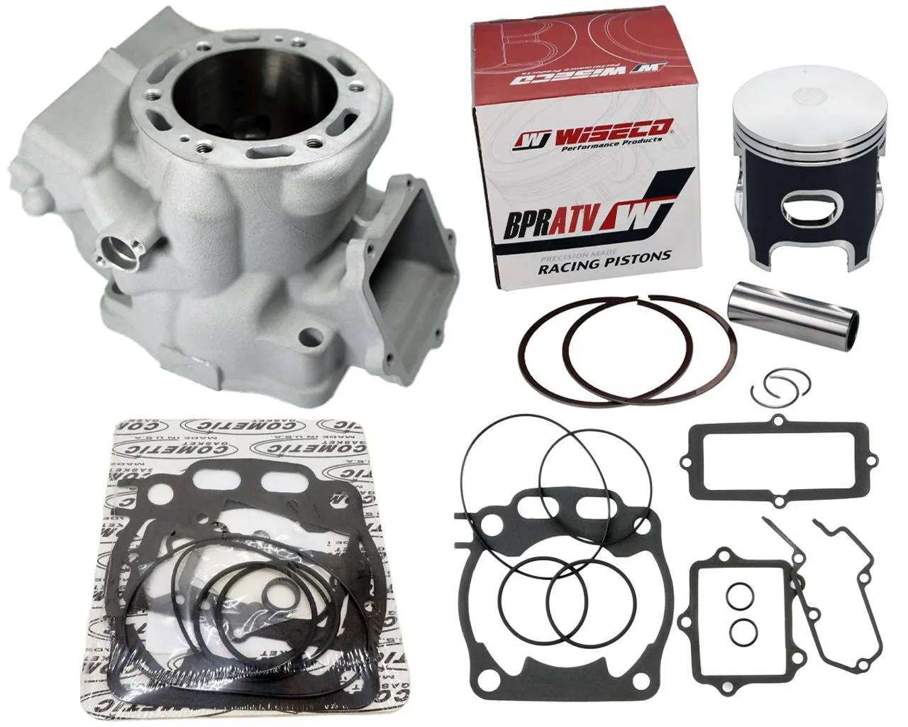 03  YZ250 YZ 250 Stock OEM Bore Cylinder Head Complete Top End Rebuild Parts Kit