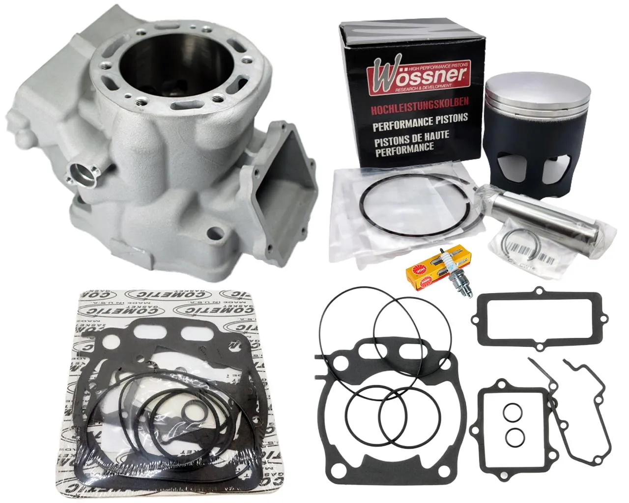 03  YZ250 YZ 250 Stock OEM Bore Cylinder Head Complete Top End Rebuild Parts Kit