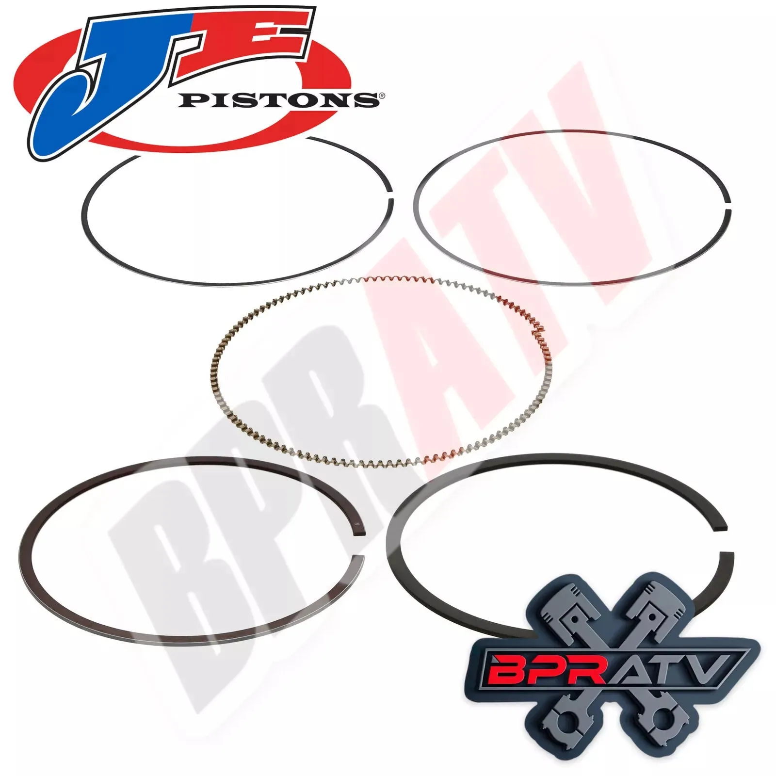 06  Suzuki LTR450 LTR 450 95.5mm OEM Stock Bore JE Piston Replacement Rings Set
