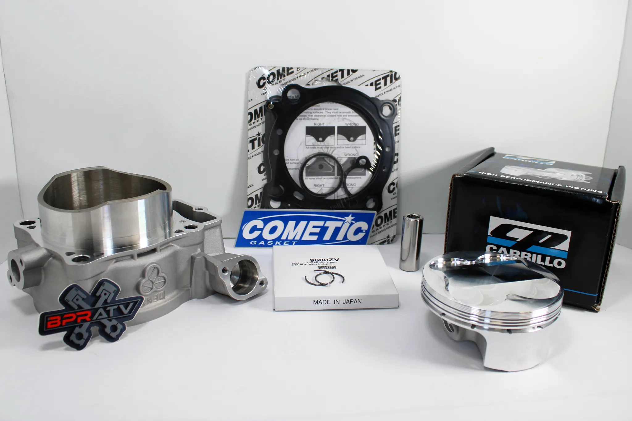 *09-16 Honda CRF450R CRF 450R Cylinder 13:1 CP Piston Gasket Top End Rebuild Kit