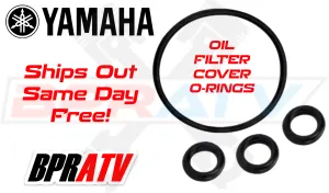 12-20 WR250R WR 250R Oil Filter O-Rings Oil Filter Cover Large Small O Rings Set