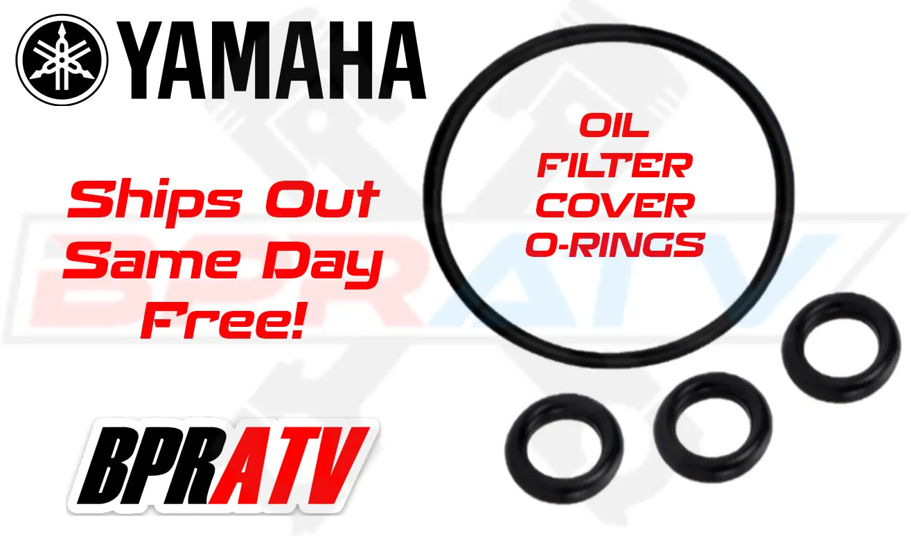 12-20 WR250R WR 250R Oil Filter O-Rings Oil Filter Cover Large Small O Rings Set