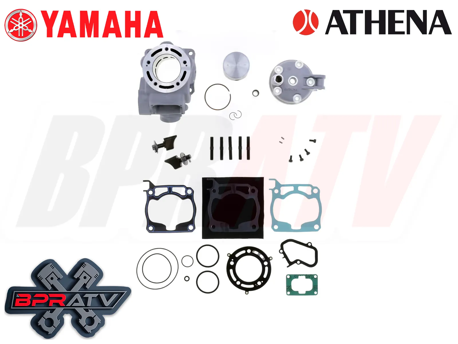 20-22 Yamaha YZ125X YZ 125X 58mm 144 Athena Big Bore Cylinder Top End Piston Kit