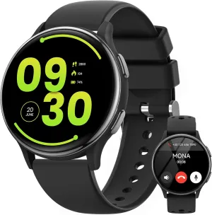 2025 Smart Watches for Women [Make Call/Answer/400 Watch Faces] Android Phones iPhone Compatible, Waterproof Fitness Tracker for Women Activity Trackers and SmartWatch Smart Watches, 3 Watch Bands