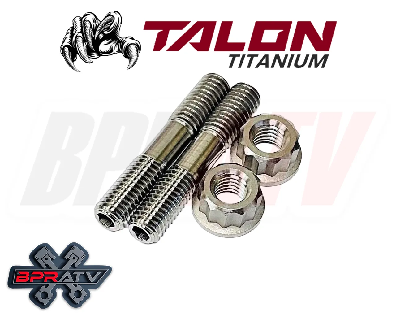 21  KX450X 450X TITANIUM Head Pipe Exhaust Studs Kit Bolts Nuts Exhaust Gaskets