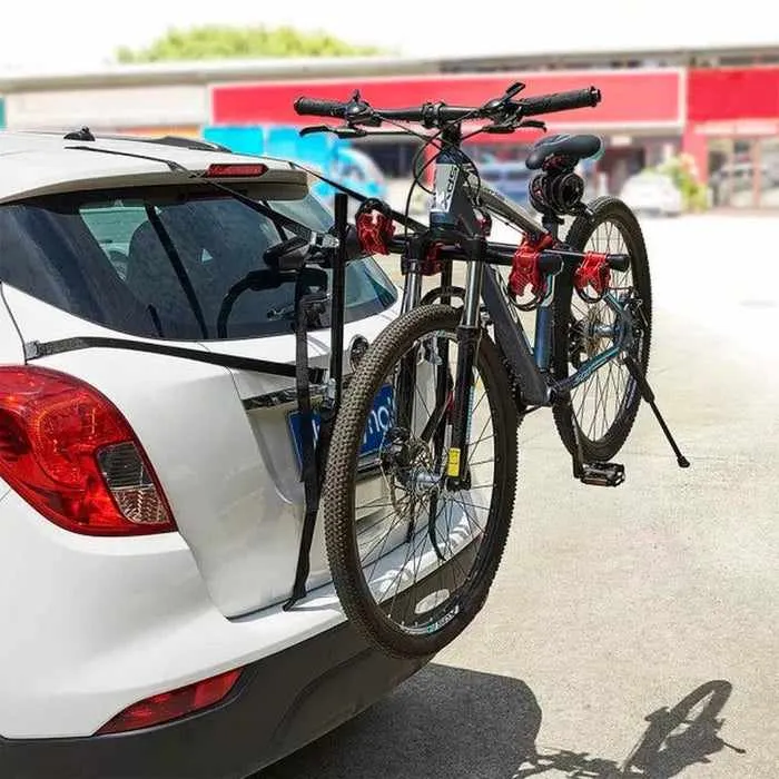 3-Bike Hatchback Mount Carrier Rack For Car