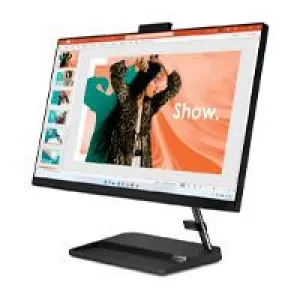 AIO LENOVO IDEACENTRE 3 24IAP7 / CORE I5-1235U 1.3GHZ / 12GB DDR4 / 256GB SSD   1TB HDD / 23.8 FHD (1920X1080) / COLOR NEGRO / WIFI BT / WIN 11 HOME / 1YR CS