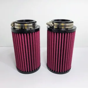 Banshee 26mm Stock Carb Filters K N Style Oversize Washable Flow Air Filter Pair