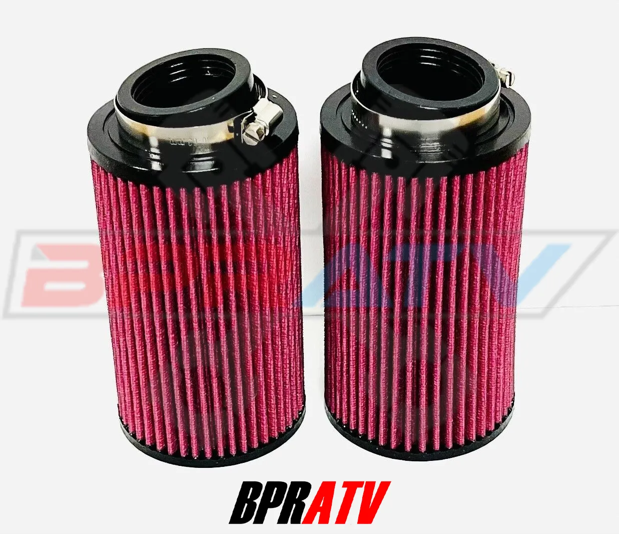 Banshee 26mm Stock Carb Filters K N Style Oversize Washable Flow Air Filter Pair