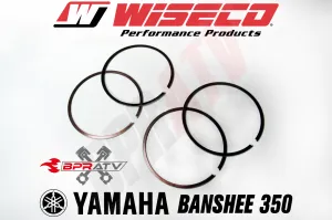 Banshee 350 65.50 mm Bore Wiseco Piston Rings Rebuild Set 2579CD (Pair) Set Of 4