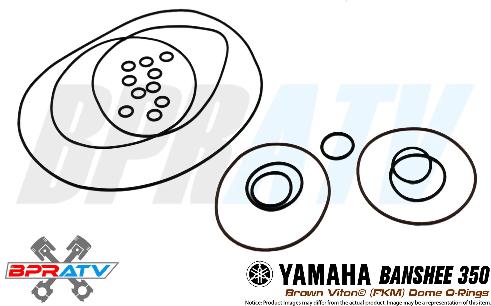 Banshee 350 Redline Racing Cool Head Domes Orings O-rings BROWN VITON O-Ring Kit