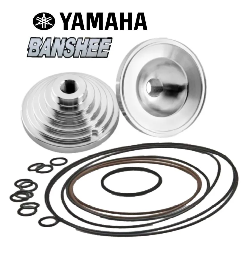 Banshee Athena 421 Big Bore Domes  4mm Conversion Cool Head Stroker Dome O Rings