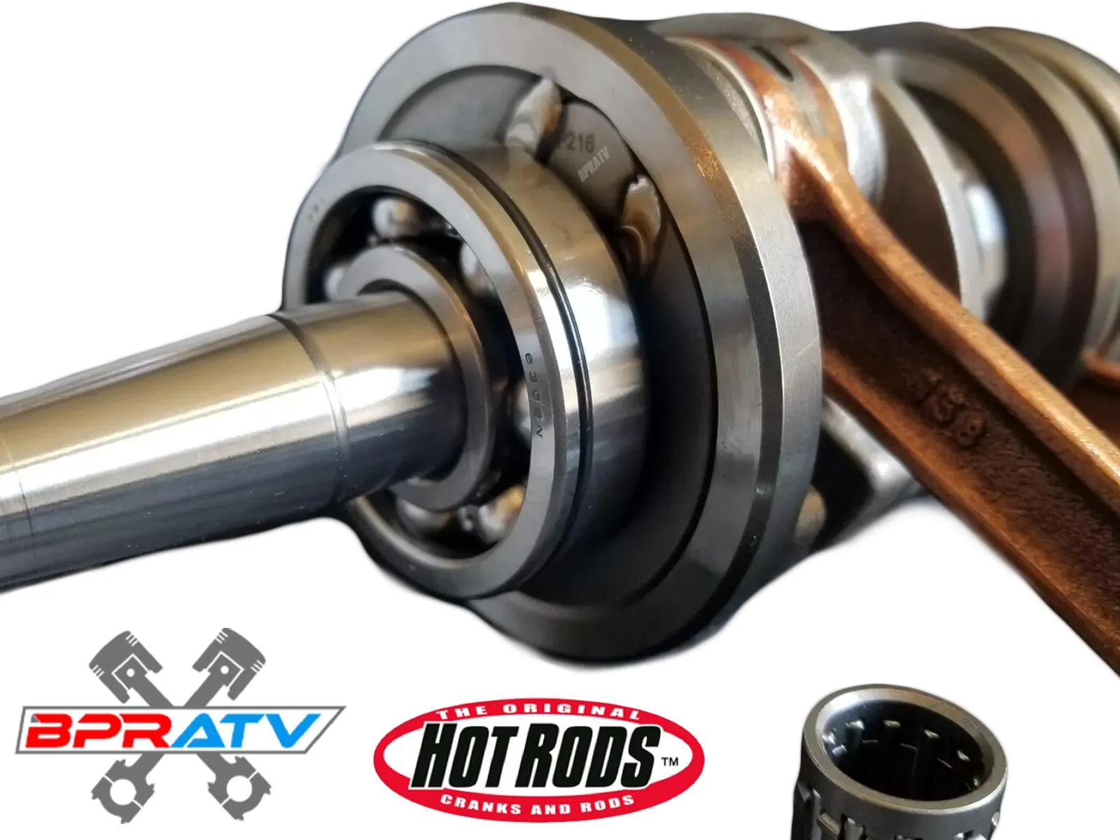 Banshee Hot Rods  4mm Stroker Crank Bottom End Rebuild Kit & Pro Design O-Rings