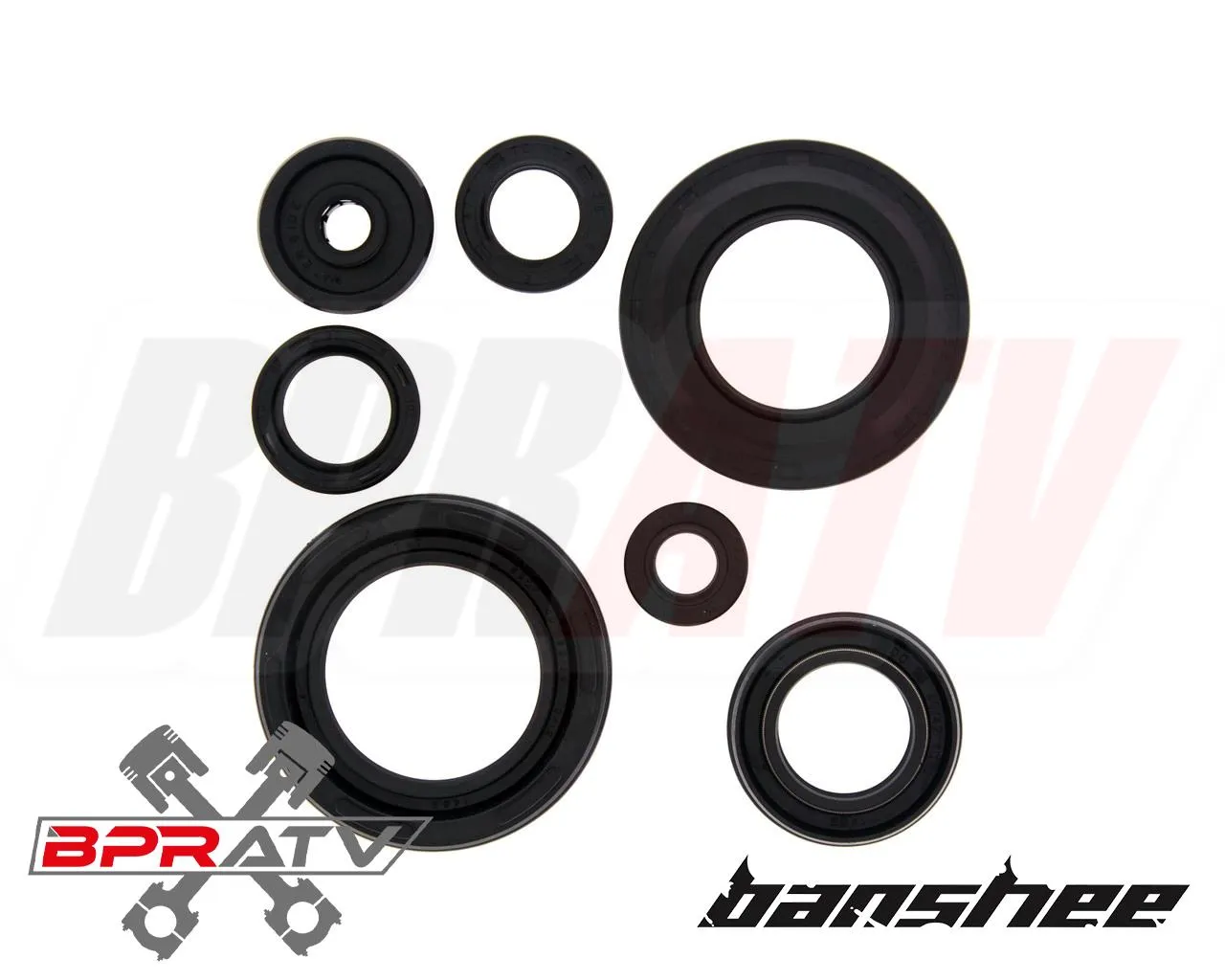 Banshee Hot Rods  4mm Stroker Crank Bottom End Rebuild Kit & Pro Design O-Rings