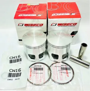 Banshee Wiseco Pistons Stock Bore 64mm Standard Pro Lite Forged Piston Rings Kit