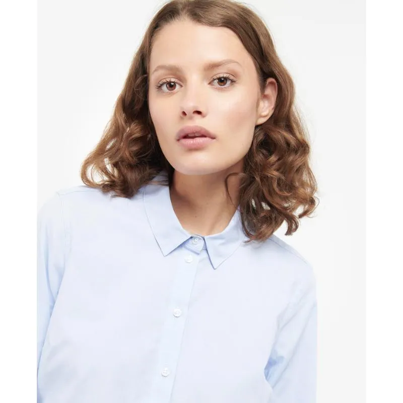 Barbour Derwent Ladies Shirt - Pale Blue/Indigo Tartan