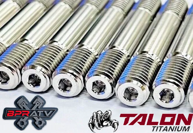 Best Yamaha Banshee TITANIUM Pro Design Cool Head Stud Kit Nuts O-Rings Gaskets