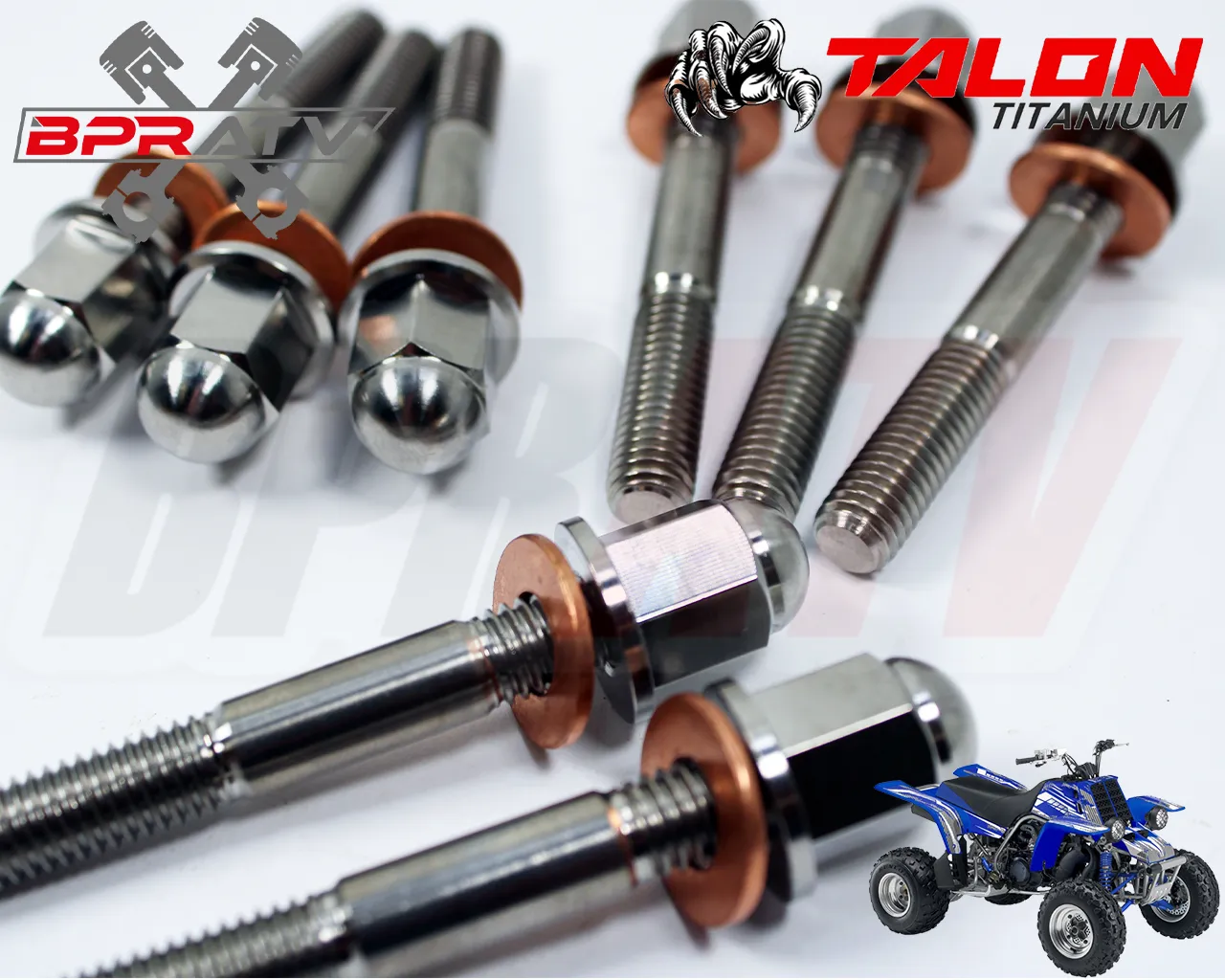 Best Yamaha Banshee TITANIUM Pro Design Cool Head Stud Kit Nuts O-Rings Gaskets