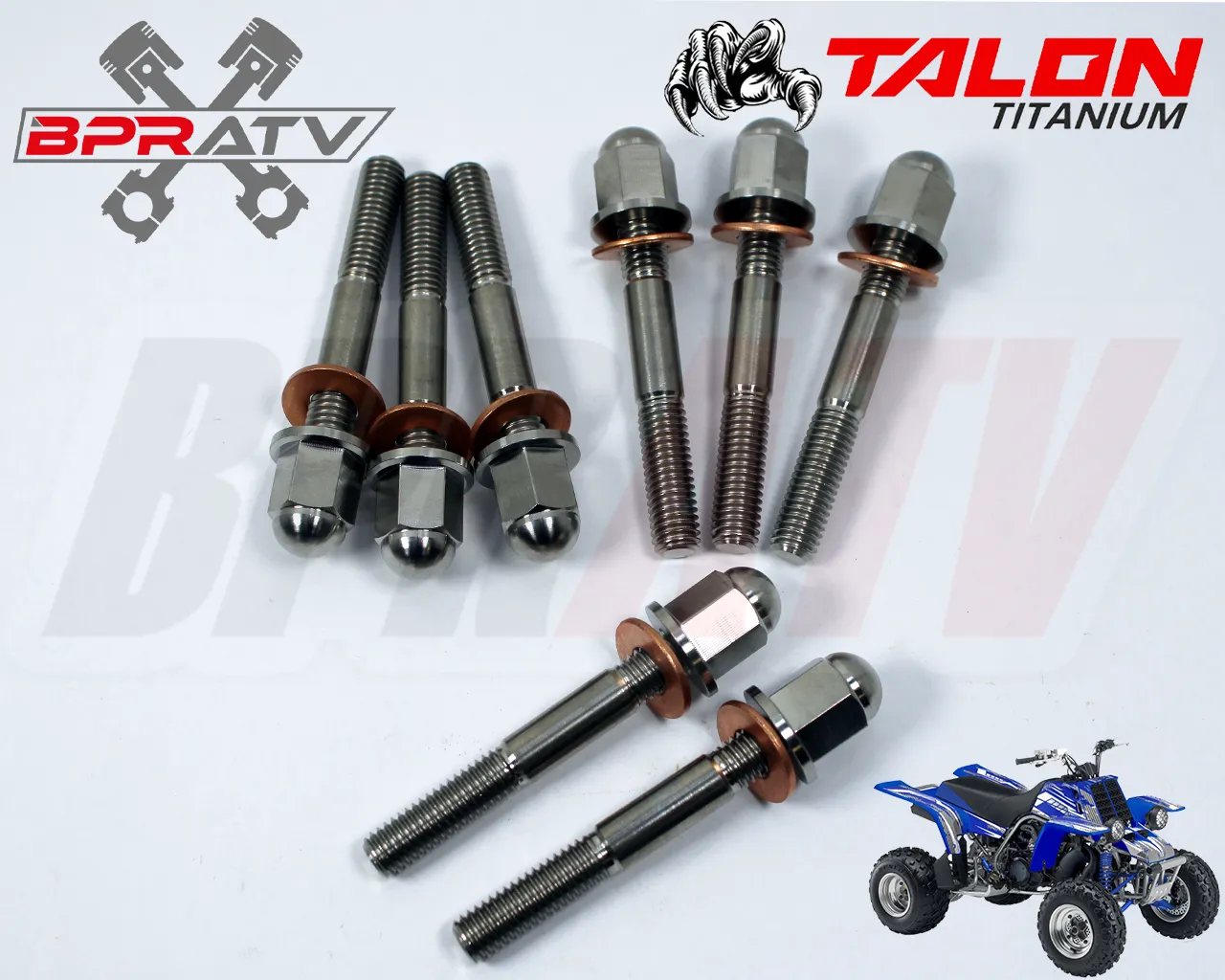 Best Yamaha Banshee TITANIUM Pro Design Cool Head Stud Kit Nuts O-Rings Gaskets