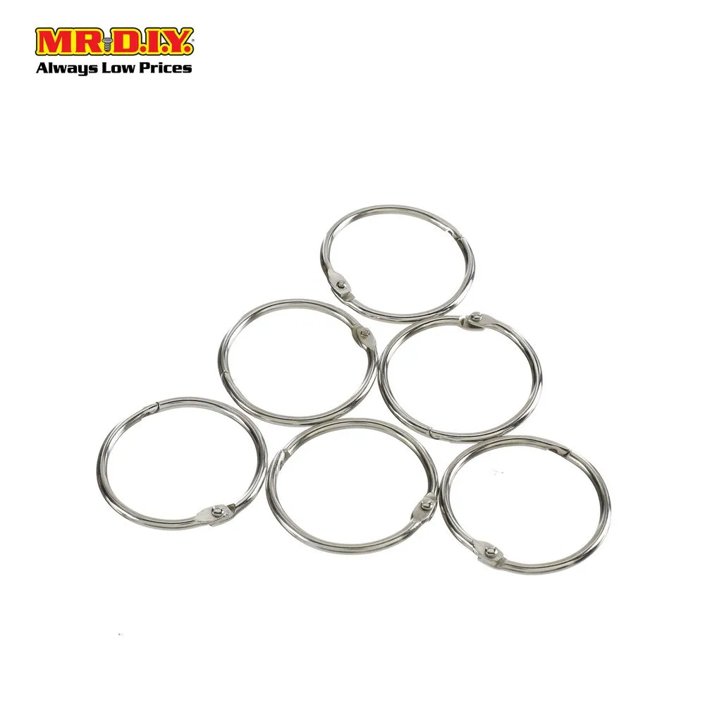 Binder Rings 38mm (6pcs)