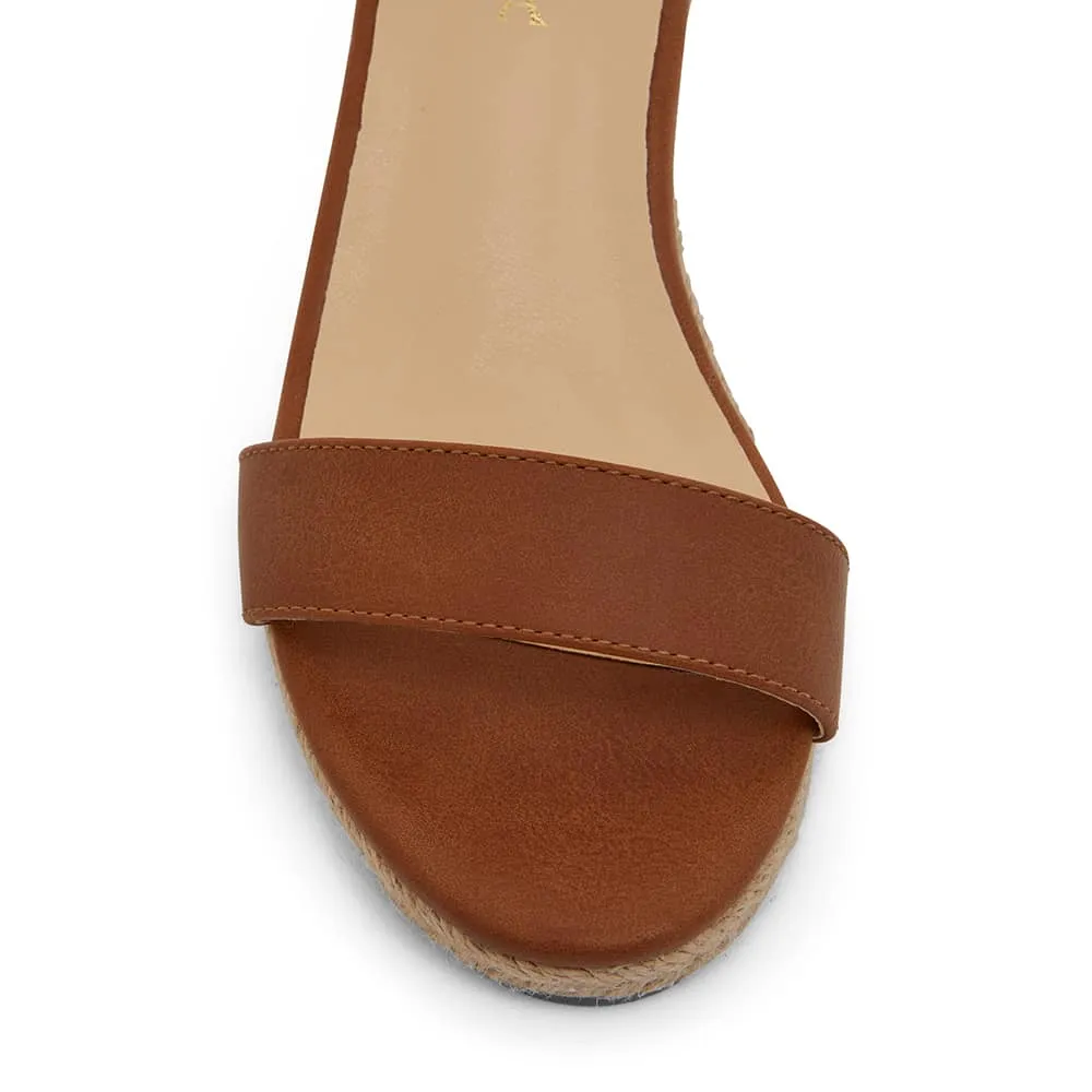 Bloom Espadrille in Tan Smooth