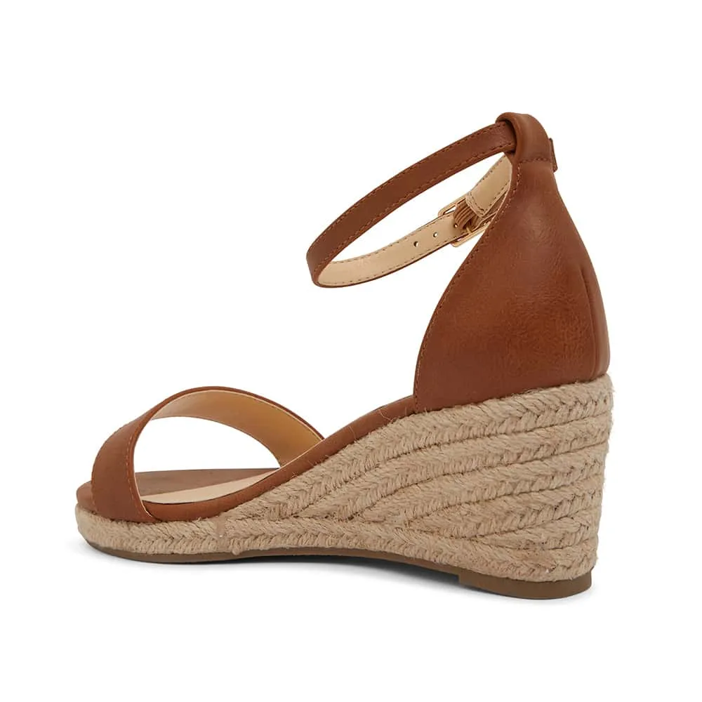 Bloom Espadrille in Tan Smooth