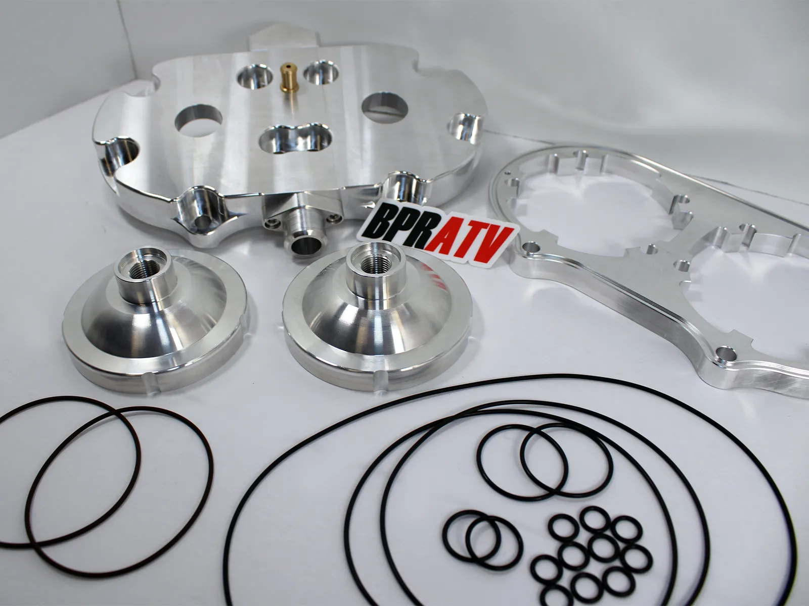 BPRATV Banshee SUPER CUB 521 496 472 BILLET Cylinder Head 23cc Domes O-Rings Kit