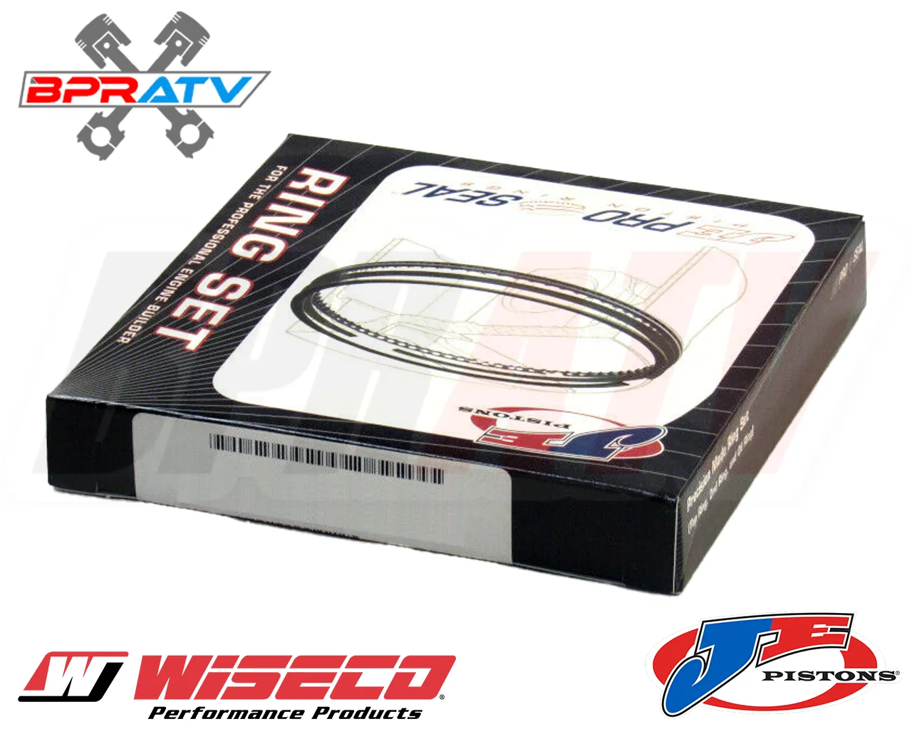 DS650 DS 650 JE Piston Rings 100mm 100 mil Ring Set Stock Standard Bore Can Am
