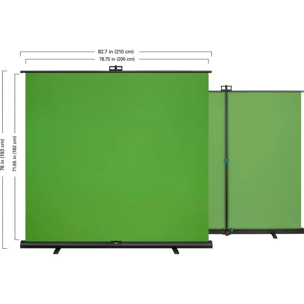 Elgato Retractable Chroma Green Screen XL 6' x 6.5'