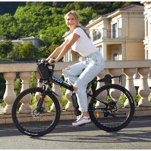 Full Suspension Foldable Electric Mountain Bike