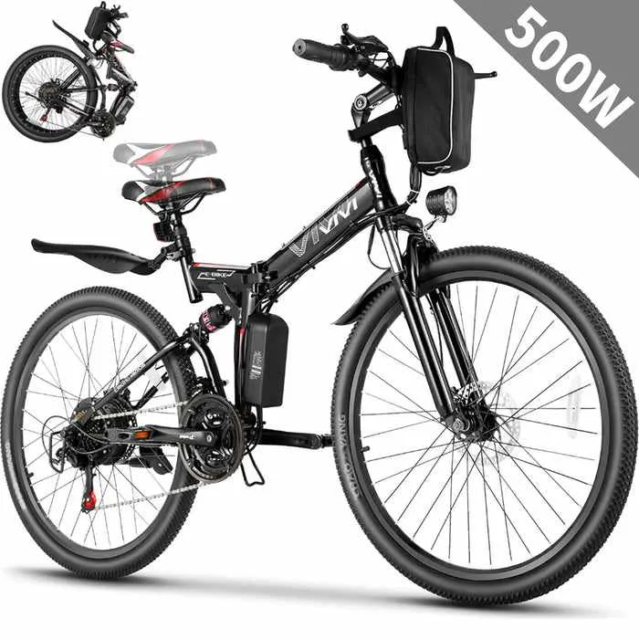 Full Suspension Foldable Electric Mountain Bike