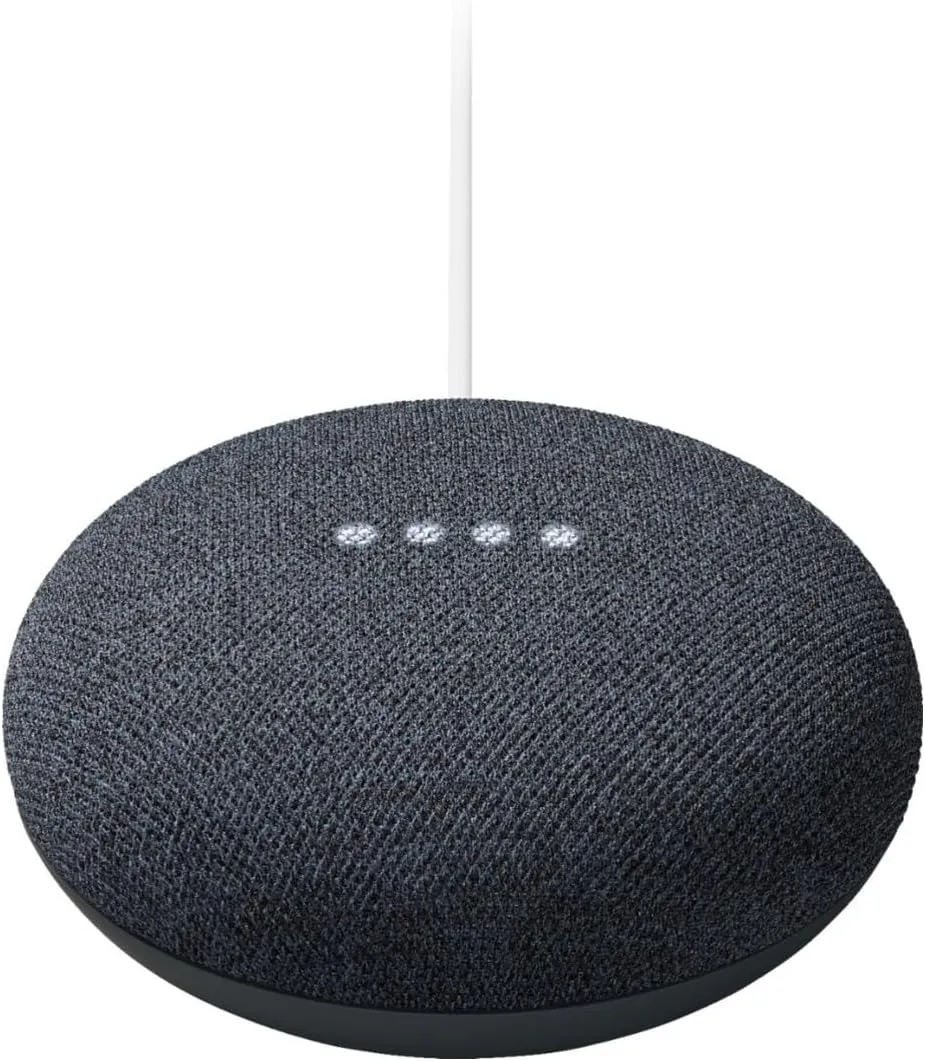 Google Nest Mini 2nd Generation Smart Speaker with Google Assistant - Charcoal