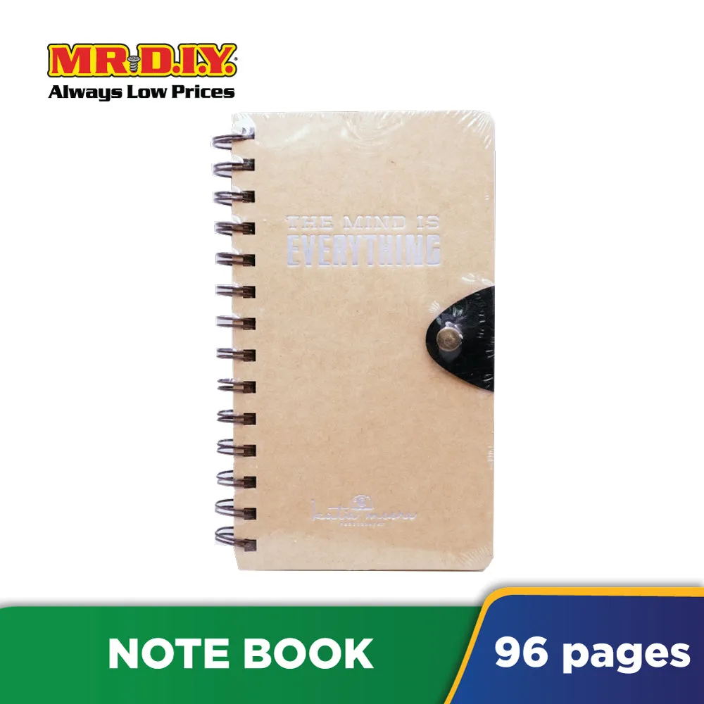 Hard Cover Notebook (96 pages)