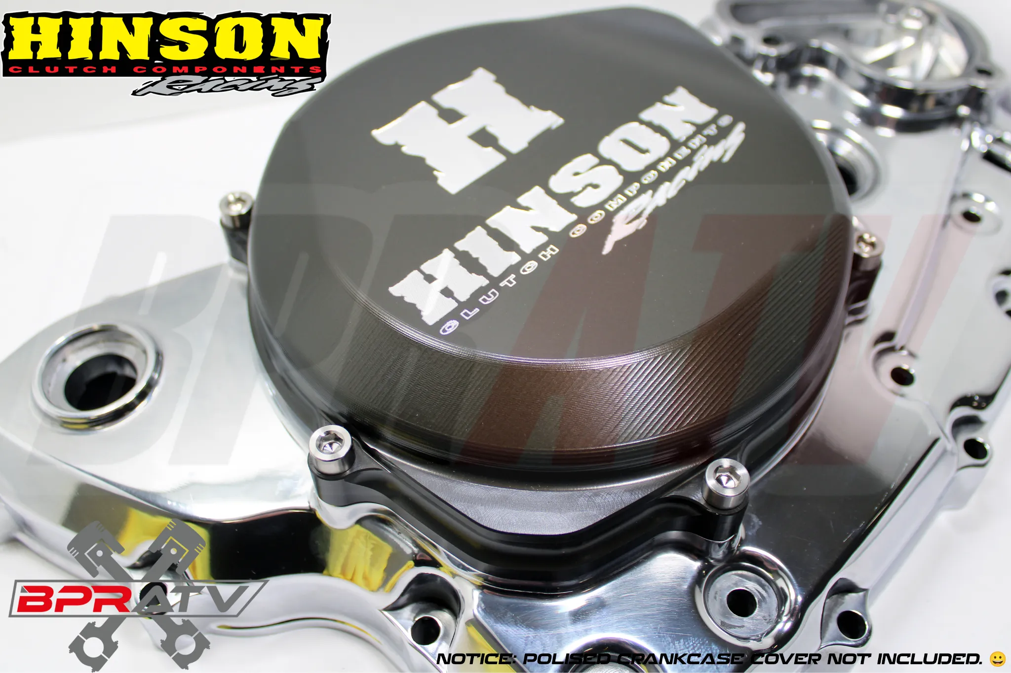 Hinson Clutch Cover Billet BILLETPROOF Honda CRF450R CRF 450R C224 (2002 - 2018)