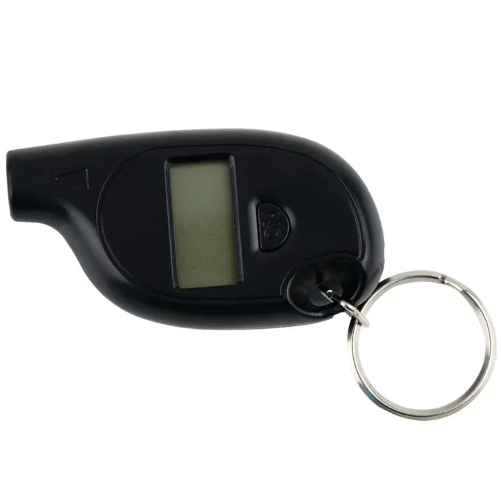 iTD Gear Keychain Digital Tire Pressure Gauge for Cars, Trucks, Bikes, Motorcycles