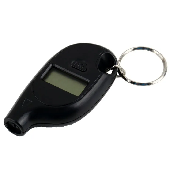 iTD Gear Keychain Digital Tire Pressure Gauge for Cars, Trucks, Bikes, Motorcycles