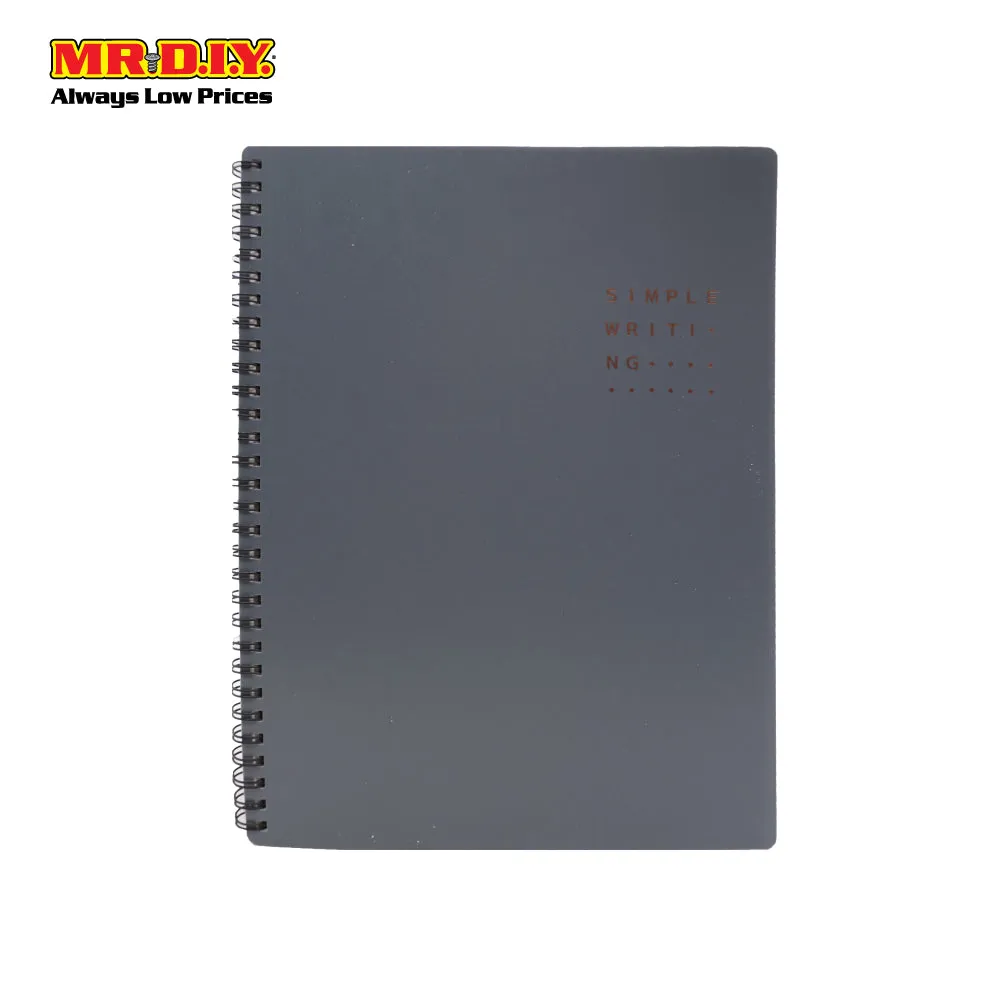JINGU Simple Writing 25K Double Ring A5 Notebook 5857