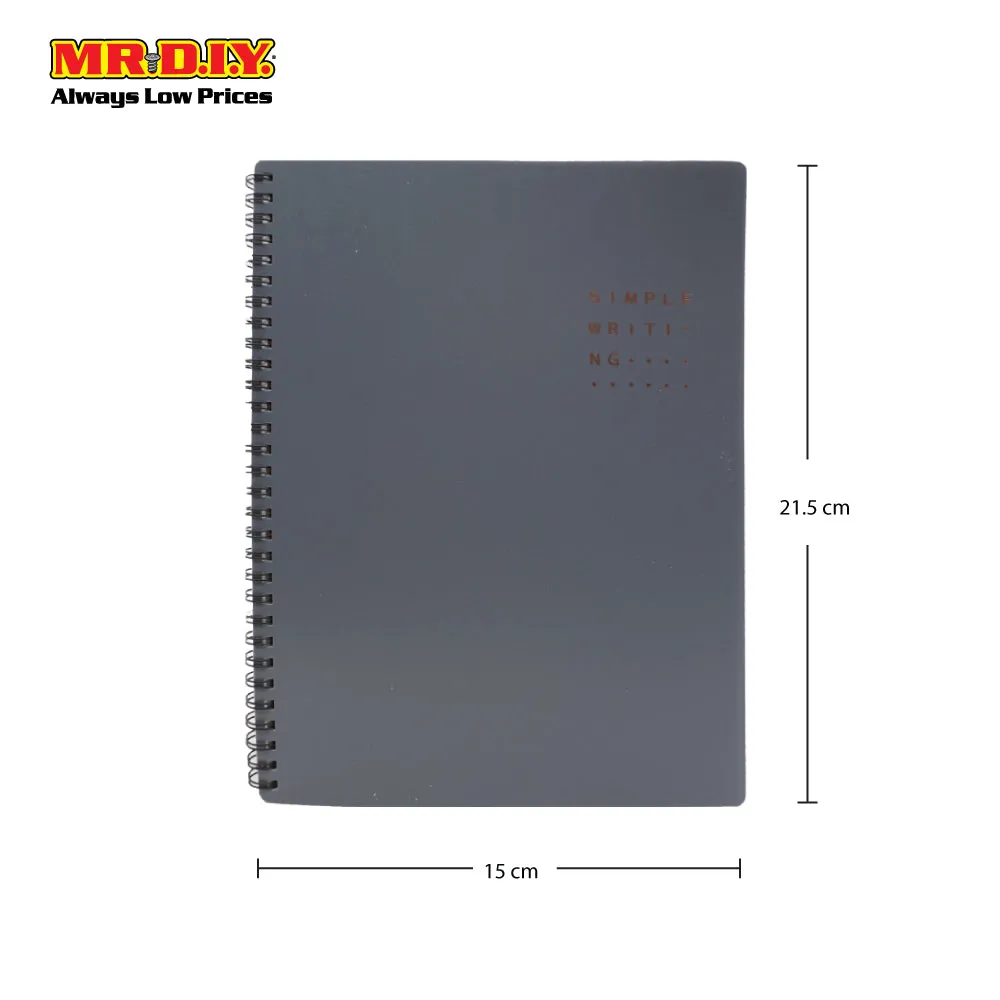JINGU Simple Writing 25K Double Ring A5 Notebook 5857