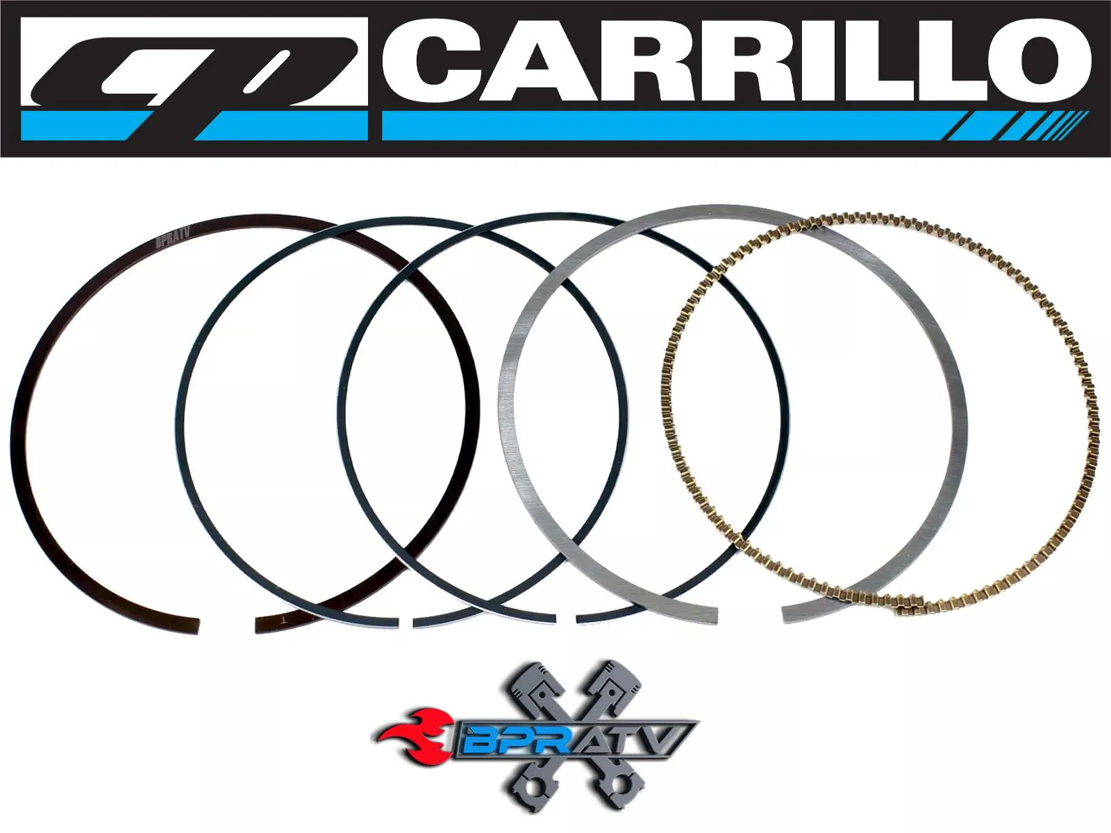 LTZ400 LTZ 400 DRZ400 DRZ 400 94mm Big Bore CP Piston Rings Only Cometic Gasket
