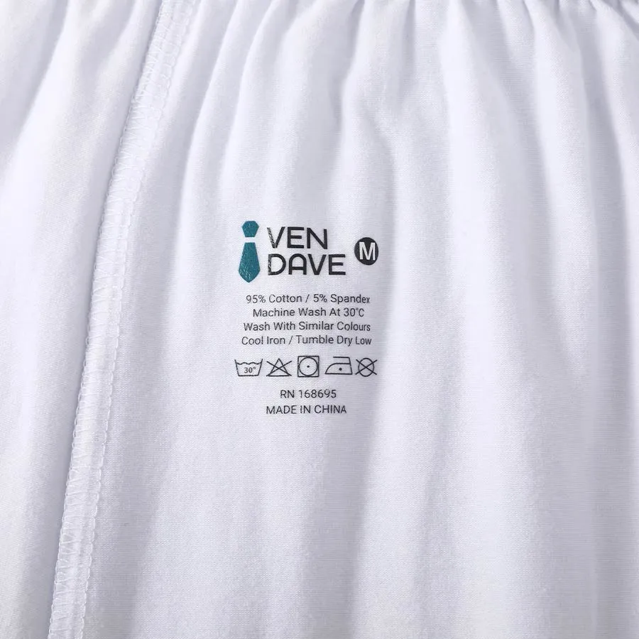 Mens Ven Dave 100% Cotton Knit Chassidish Shorts - 2 Pk.