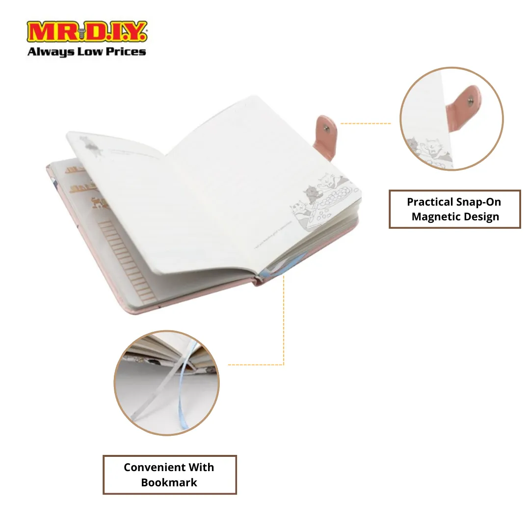 (MR.DIY) Cat Design Notebook (10.55cmx10.1cm)