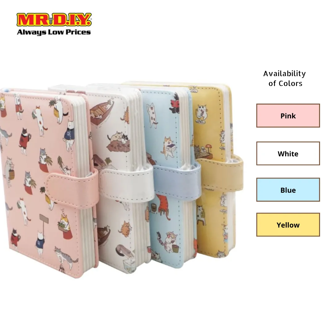 (MR.DIY) Cat Design Notebook (10.55cmx10.1cm)