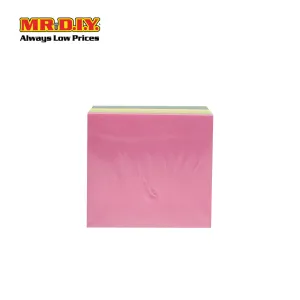 (MR.DIY) Colorful Sticky Notes (7.6x7.6cm)