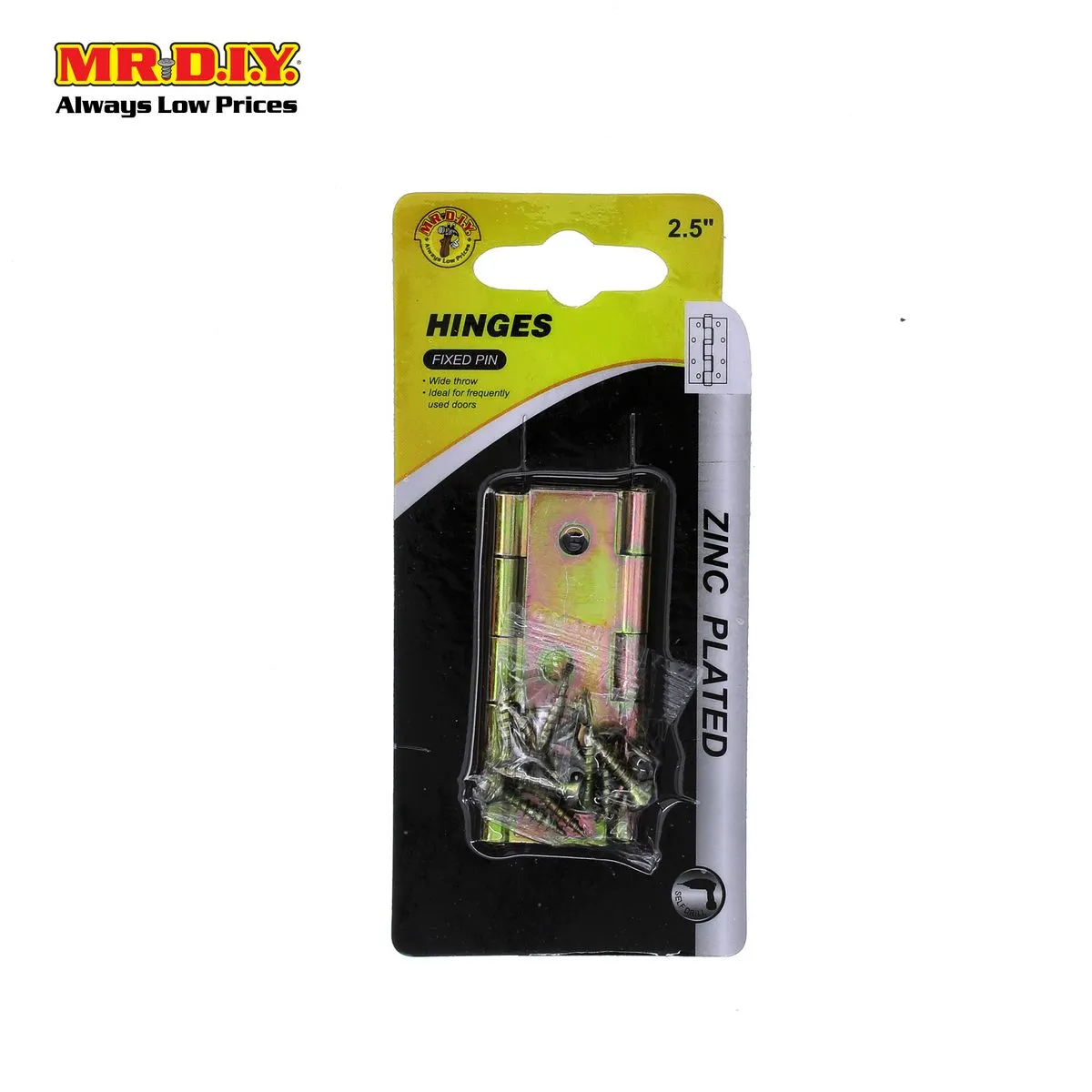 (MR.DIY) Door Hinges 2.5 inch